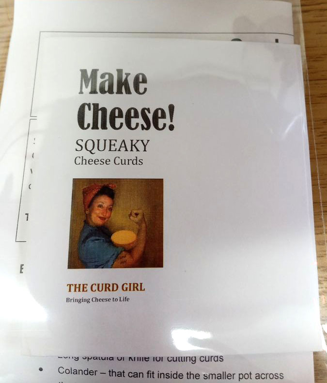 Squeaky Cheese Curds - Cheese Making Kit